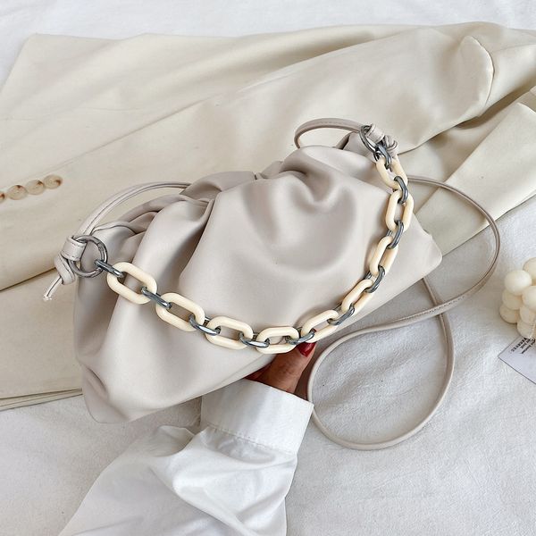 color chain cloud bags small pu leather crossbody bags for women 2020 solid color shoulder handbags female cross body bag
color chain cloud bags small pu leather crossbody bags for women 2020 solid color shoulder handbags female cross body bag