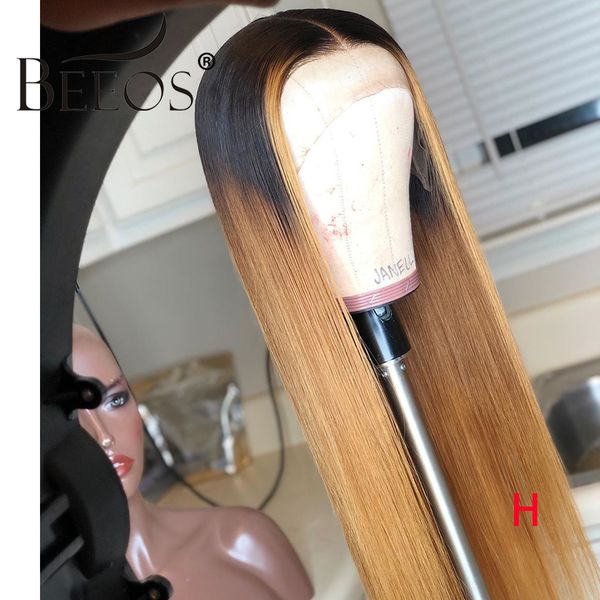 beeos 360 lace front human hair wig highlight ombre colored 1b27 180% straight preplucked hairline bleached knots brazilian remy, Black
beeos 360 lace front human hair wig highlight ombre colored 1b27 180% straight preplucked hairline bleached knots brazilian remy, Black