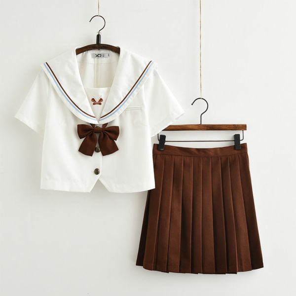 2020 new set plus sizejk japanese school sailor uniform fashion school class white suit girl student uniforms for cosplay
2020 new set plus sizejk japanese school sailor uniform fashion school class white suit girl student uniforms for cosplay