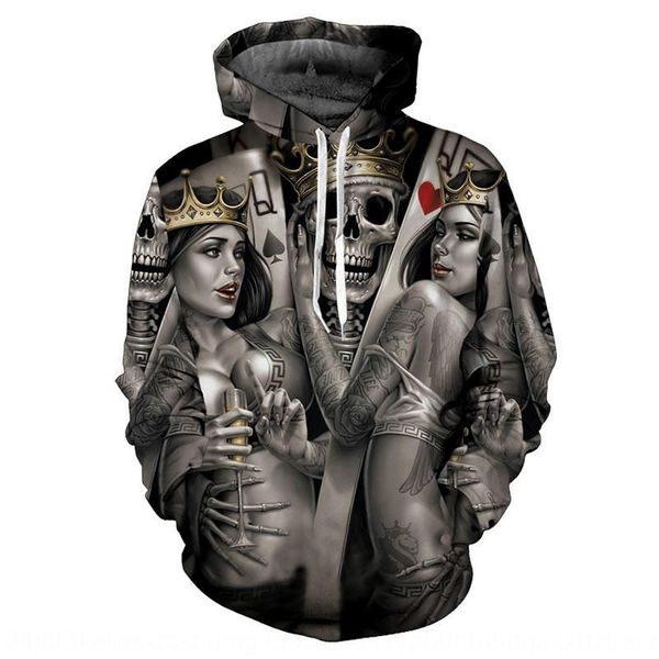 suit baseball uniform new 3d printed crown skull hooded baseball suit couple sweater, Black
suit baseball uniform new 3d printed crown skull hooded baseball suit couple sweater, Black