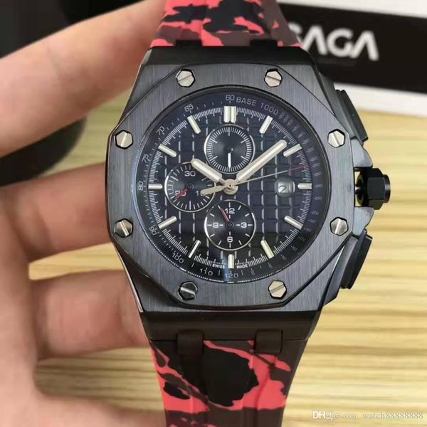 ap28, 2019 new men's mechanical watch, royal oak, precise movement, 42mm fine steel case, mineral resistant glass, rubber strap, needle, Slivery;brown
ap28, 2019 new men's mechanical watch, royal oak, precise movement, 42mm fine steel case, mineral resistant glass, rubber strap, needle, Slivery;brown
