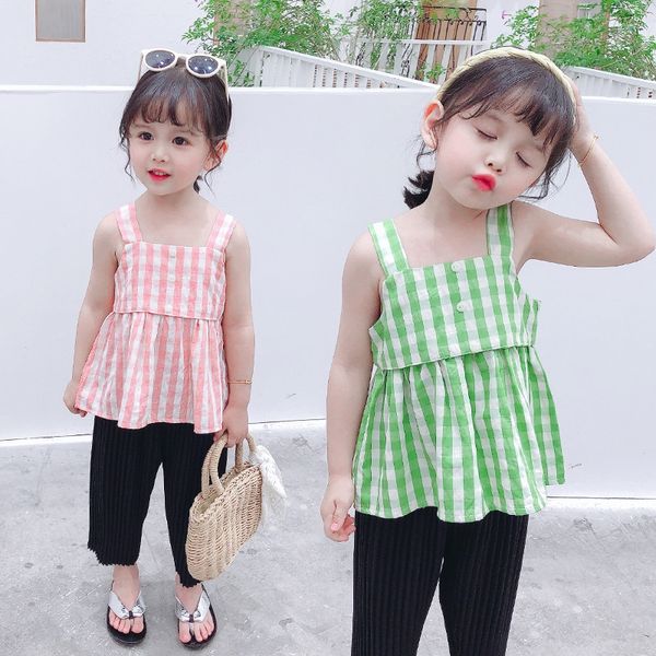 girlssuit sling sling20 новая детская одежда строп клетчатые рубашки женской одежды плиссированные брюки щиколоток штаны двухсекционный комп
girlssuit sling sling20 новая детская одежда строп клетчатые рубашки женской одежды плиссированные брюки щиколоток штаны двухсекционный комп