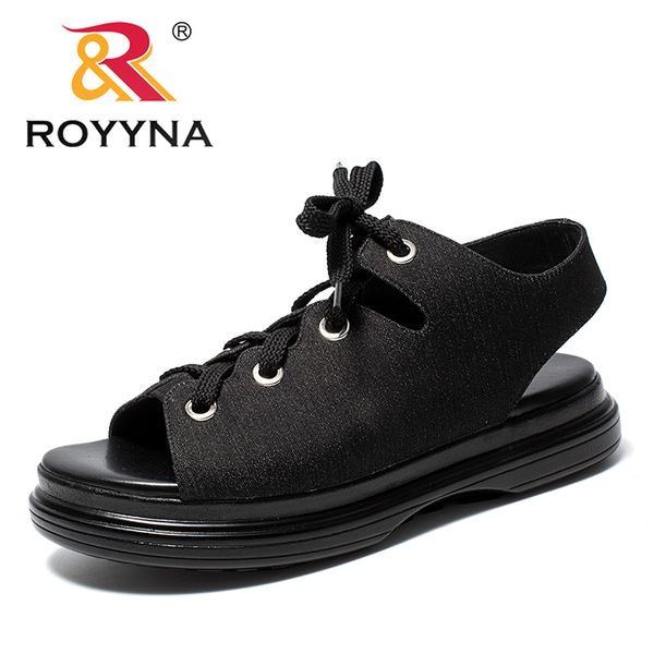 royyna new leisure style women sandals demin lace up feminimo summer shoes platform comfortable lady slippers ing, Black
royyna new leisure style women sandals demin lace up feminimo summer shoes platform comfortable lady slippers ing, Black