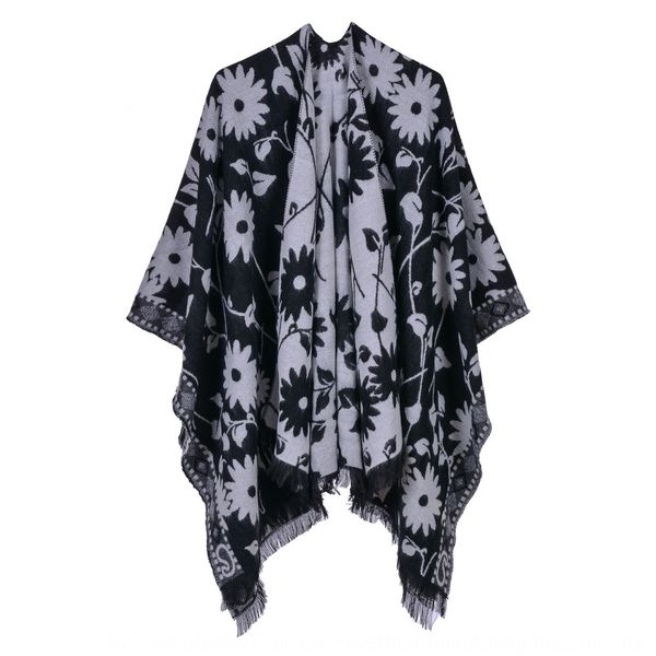 new flower pattern cashmere enlarged scarf 2019 seasons women's multi-function scarf cloak shawl cloak shawl, Blue;gray
new flower pattern cashmere enlarged scarf 2019 seasons women's multi-function scarf cloak shawl cloak shawl, Blue;gray