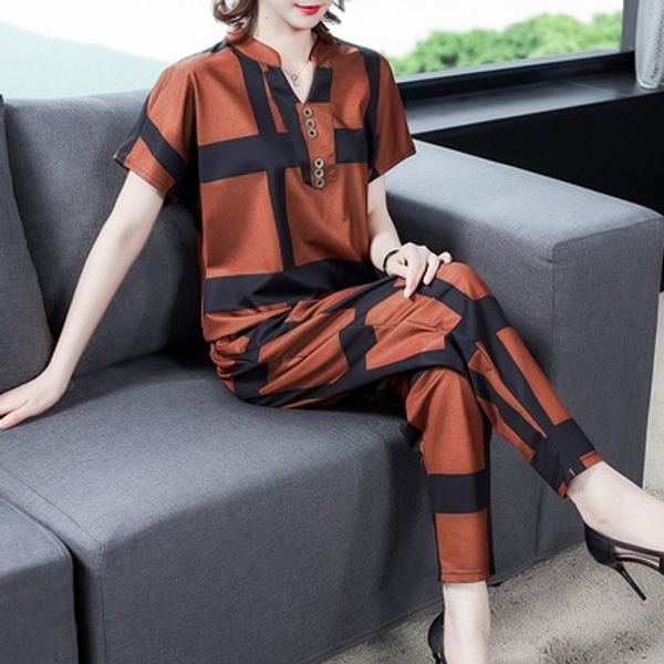 dpq1v fashionable mom put mom put and elegant high-end mom's clothing women's 2020 internet celebrity loose slimming large size sh, Gray
dpq1v fashionable mom put mom put and elegant high-end mom's clothing women's 2020 internet celebrity loose slimming large size sh, Gray