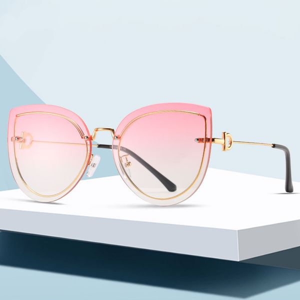 2020 new frameless sunglasses fashion personality cat eye ladies sunglasses travel trend wild, White;black
2020 new frameless sunglasses fashion personality cat eye ladies sunglasses travel trend wild, White;black