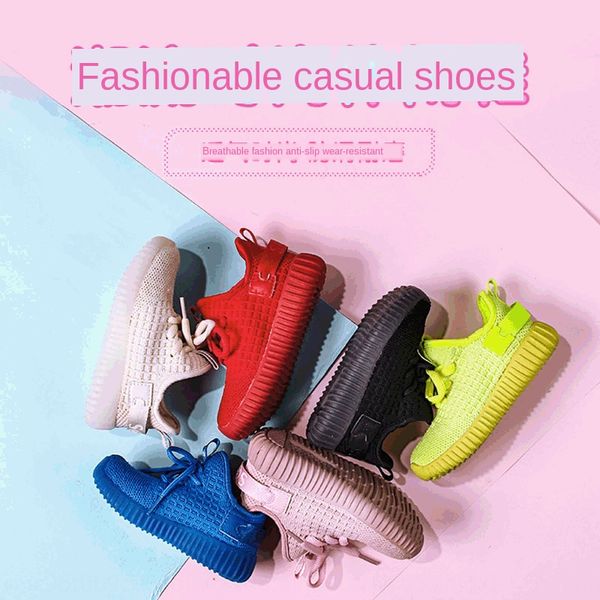 2020 coconut sneakers new children's coconut korean boys' sports girls' children's flying casual shoes mesh shoes, Black
2020 coconut sneakers new children's coconut korean boys' sports girls' children's flying casual shoes mesh shoes, Black