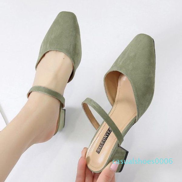 slippers pointed toe shoes women mules elegant half slipper black white ladies office pumps 2020 summer c06
slippers pointed toe shoes women mules elegant half slipper black white ladies office pumps 2020 summer c06