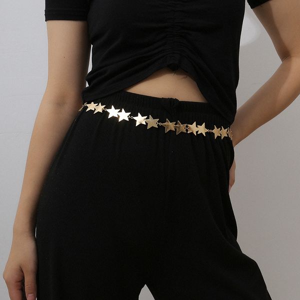 1pcs women fashion star jewelry party dress waist chain metal punk belts waistbands, Black;brown
1pcs women fashion star jewelry party dress waist chain metal punk belts waistbands, Black;brown