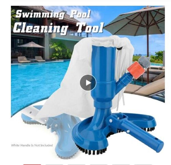 Swimming Pool Vacuum Cleaner Cleaning Tool Suction Head Fountain Vacuum Cleaner Brush Fishpond Brush Pool Cleaner Robot