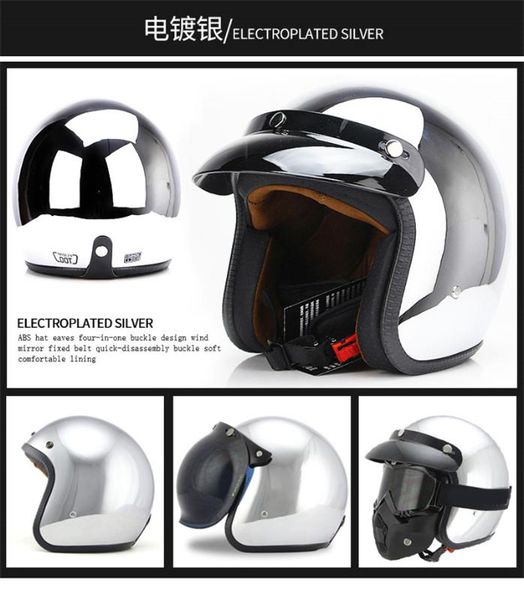 motorcycle helmet jet open face helmet cascos para moto vintage pilot cafe racer etro cruise safe hat
motorcycle helmet jet open face helmet cascos para moto vintage pilot cafe racer etro cruise safe hat