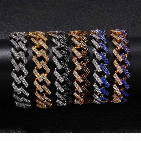 y personality 8inch 15mm hip hop punk men 's bracelets bling iced out cubic zircon miami curb cuban link chain bracelet jewelry g, Golden;silver
y personality 8inch 15mm hip hop punk men 's bracelets bling iced out cubic zircon miami curb cuban link chain bracelet jewelry g, Golden;silver