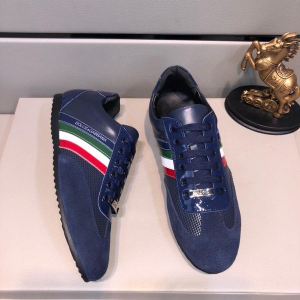 2019d leather men's flat white shoes, fashion lace sports shoes, comfortable breathable shoes, original box packaging: 38-44, Black
2019d leather men's flat white shoes, fashion lace sports shoes, comfortable breathable shoes, original box packaging: 38-44, Black