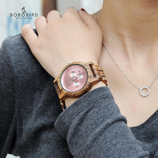 bobo bird relogio feminino dropshipping ladies watches wood metal chronograph wristwatch customize logo gift box u-p18, Slivery;brown
bobo bird relogio feminino dropshipping ladies watches wood metal chronograph wristwatch customize logo gift box u-p18, Slivery;brown