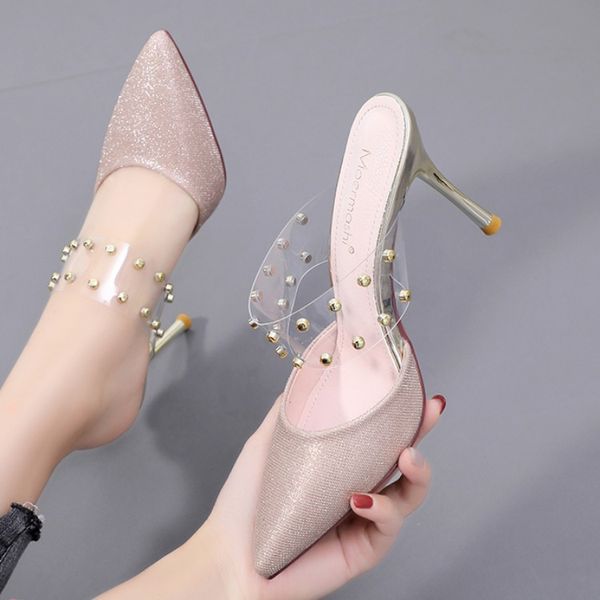 обувь тапочки женщины летние toe rivet остроконечные слайды pantofle тонкие каблуки low 2020 прозрачный резиновый pu основные рим ткань, Black
обувь тапочки женщины летние toe rivet остроконечные слайды pantofle тонкие каблуки low 2020 прозрачный резиновый pu основные рим ткань, Black