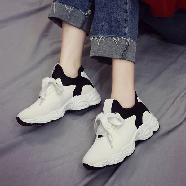 

dad shoes women's 2020 autumn new all-match casual shoes women's harajuku ins sports fashion sock women sneakers