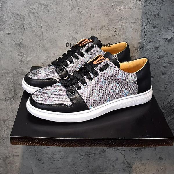 21210o luxury design leather fashion printed rubber bottom sneakers all -match breathable mens casual shoes mens banquet shoes size :38 -45, Black
21210o luxury design leather fashion printed rubber bottom sneakers all -match breathable mens casual shoes mens banquet shoes size :38 -45, Black