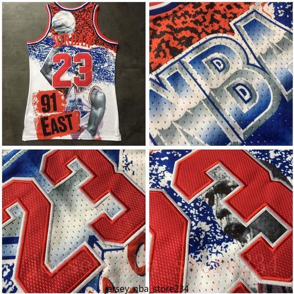 men's basketball 23 michael jd mitchell & ness 1991 all-star model commemorative embroidered swingman jersey, Black;red
men's basketball 23 michael jd mitchell & ness 1991 all-star model commemorative embroidered swingman jersey, Black;red
