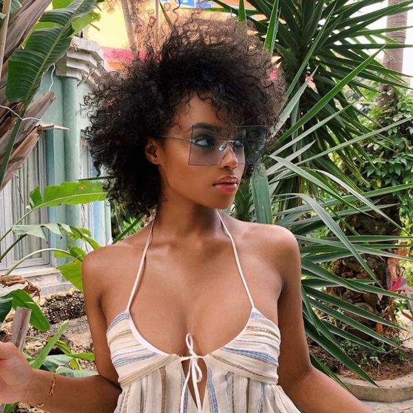 square oversized sunglasses women 2020 fashion vintage uv400 designer shades retro big rimless sun glasses for women wholesale, White;black
square oversized sunglasses women 2020 fashion vintage uv400 designer shades retro big rimless sun glasses for women wholesale, White;black