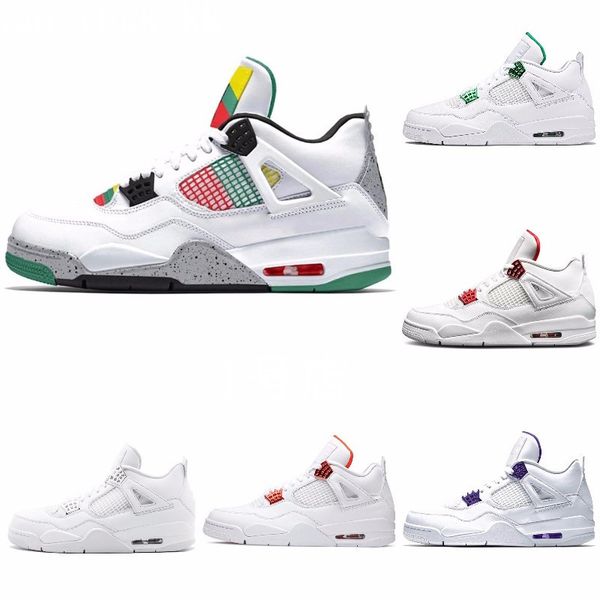 cool grey 4 pure money metallic pack men basketball shoes 4s pine green court purple university orange red sneaker j#07-118
cool grey 4 pure money metallic pack men basketball shoes 4s pine green court purple university orange red sneaker j#07-118