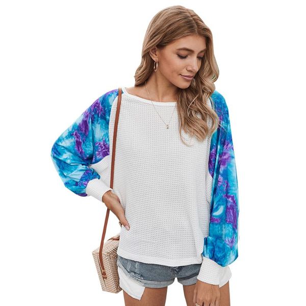 tie dye print long sleeve patchwork blouse shirt women autumn winter hollow out loose elegant ladies tie dyeing knit, White
tie dye print long sleeve patchwork blouse shirt women autumn winter hollow out loose elegant ladies tie dyeing knit, White