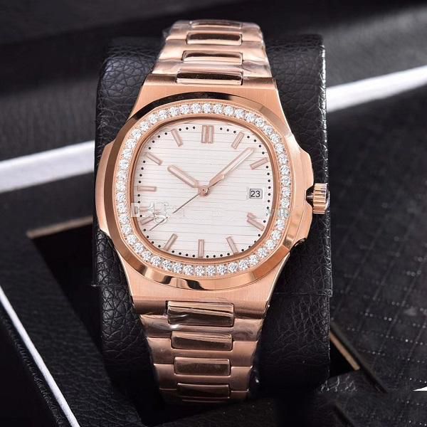 white dial luxury men's diamond gold 2813 watch automatic mechanical stainless steel strap nautilus mens watch wristwatches, Slivery;brown
white dial luxury men's diamond gold 2813 watch automatic mechanical stainless steel strap nautilus mens watch wristwatches, Slivery;brown