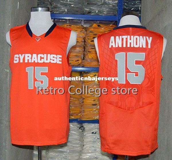 #15 carmelo anthony syracuse orange college jersey retro basketball jersey new material embroidery jersey vest jerseys, Gray
#15 carmelo anthony syracuse orange college jersey retro basketball jersey new material embroidery jersey vest jerseys, Gray