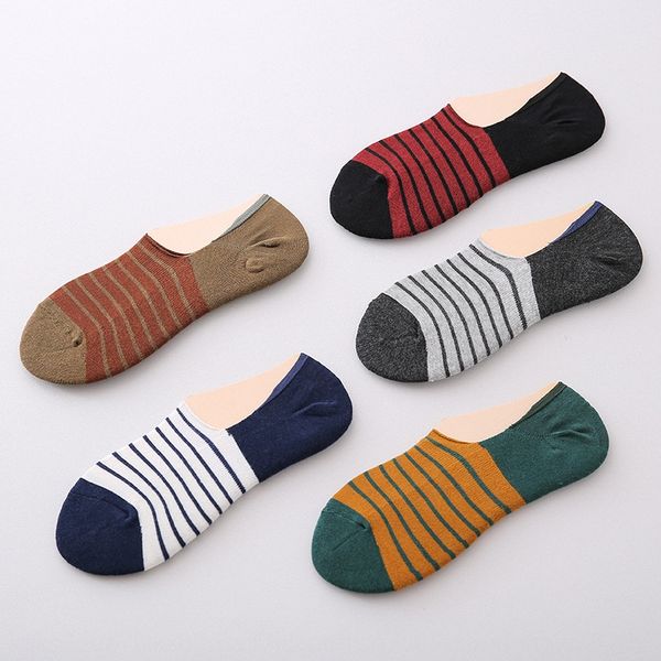 rrymg casual low-silicone men's cotton spring and summer silicone boat boat socks thin shallow mouth invisible tide striped towel botto, Black
rrymg casual low-silicone men's cotton spring and summer silicone boat boat socks thin shallow mouth invisible tide striped towel botto, Black