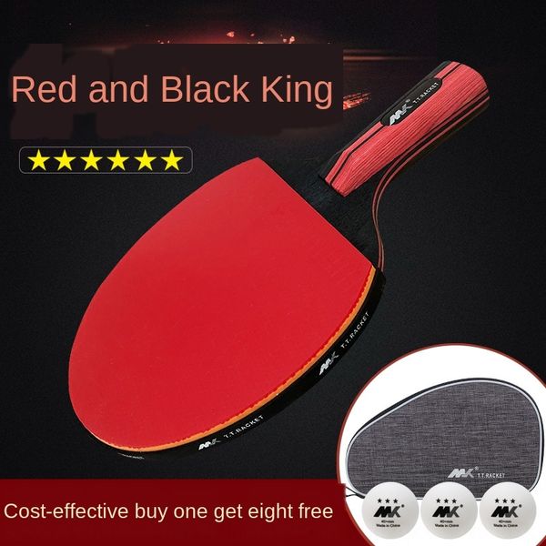mk table tennis table tennis racketfinished single six six star s1 series horizontal racket direct racket double-sided anti-glue
mk table tennis table tennis racketfinished single six six star s1 series horizontal racket direct racket double-sided anti-glue