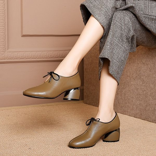 spring autumn women high heel shoes slip on pumps ladies retro leather mary janes round toe women thick heel shoes size 35 - 40, Black
spring autumn women high heel shoes slip on pumps ladies retro leather mary janes round toe women thick heel shoes size 35 - 40, Black