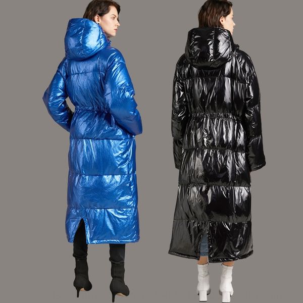 2020 new version down jacket women's long casual bright waterproof white duck loose down jacket, Black
2020 new version down jacket women's long casual bright waterproof white duck loose down jacket, Black