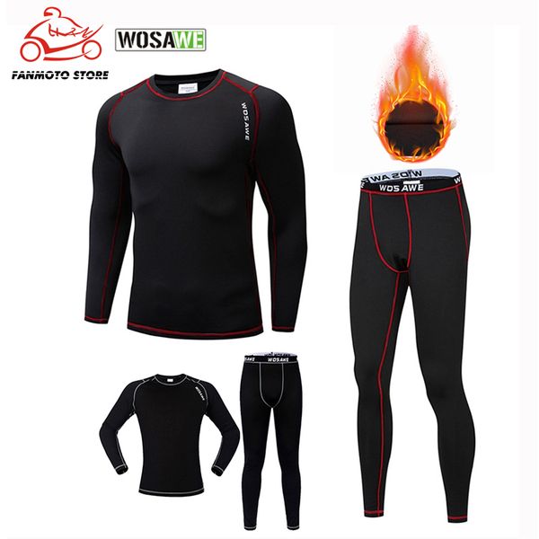 motorcycle apparel wosawe men winter thermal fleece cycling sets warm up long johns under base layers running sportswear bike clothing
motorcycle apparel wosawe men winter thermal fleece cycling sets warm up long johns under base layers running sportswear bike clothing