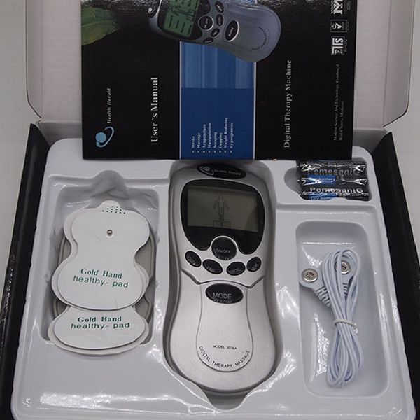tens unit acupuncture digital therapy machine massager pain therapy +4 pads+4-way wires with ac adapter
tens unit acupuncture digital therapy machine massager pain therapy +4 pads+4-way wires with ac adapter
