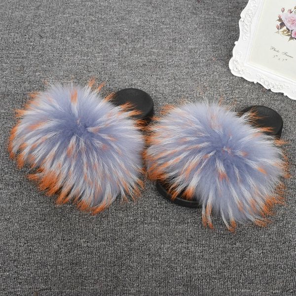 multicolor wide fur female slippers fluffy flat women slides factory wholesale raccoon fur sandals, Black
multicolor wide fur female slippers fluffy flat women slides factory wholesale raccoon fur sandals, Black