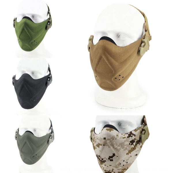 fans outdoor supplies camouflage breathable cs field protection riding mask camouflage lightweight half face protection brave mask, Black
fans outdoor supplies camouflage breathable cs field protection riding mask camouflage lightweight half face protection brave mask, Black