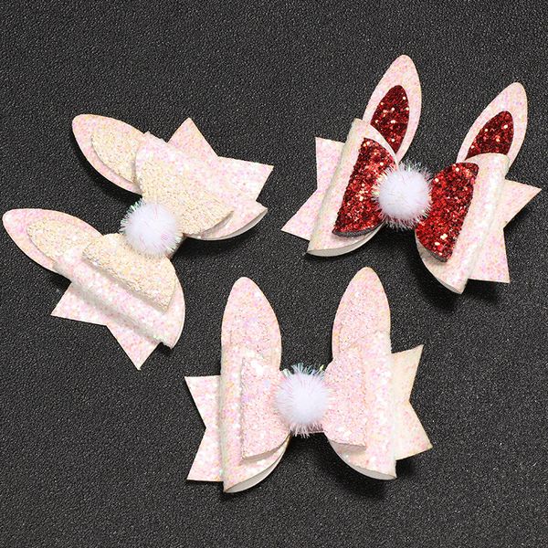hair accessories easter bow clips pink ears hairpin girls bows glitter hairgrips kids barrettes cute children, Slivery;white
hair accessories easter bow clips pink ears hairpin girls bows glitter hairgrips kids barrettes cute children, Slivery;white
