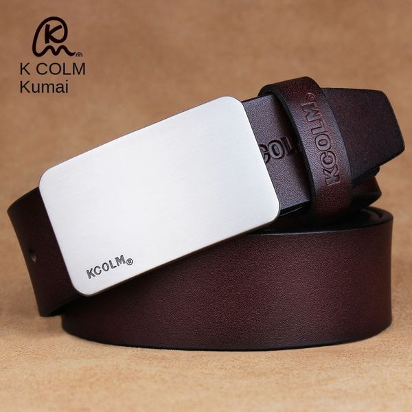 men's genuine leather plate buckle smooth buckle cowhide belt belt lengthened large size fat business casual all-match, Black;brown
men's genuine leather plate buckle smooth buckle cowhide belt belt lengthened large size fat business casual all-match, Black;brown