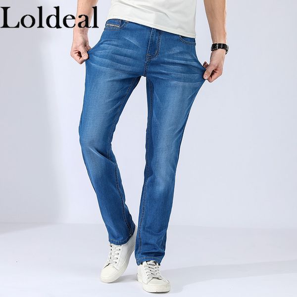 men's jeans loldeal straight slim solid color zipper access control business casual, Blue
men's jeans loldeal straight slim solid color zipper access control business casual, Blue