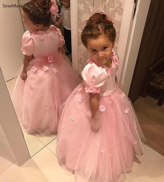 girl's dresses cute pink baby girls birthday short sleeves puffy tulle flowers formal holly communion dress party custom made, Red;yellow
girl's dresses cute pink baby girls birthday short sleeves puffy tulle flowers formal holly communion dress party custom made, Red;yellow