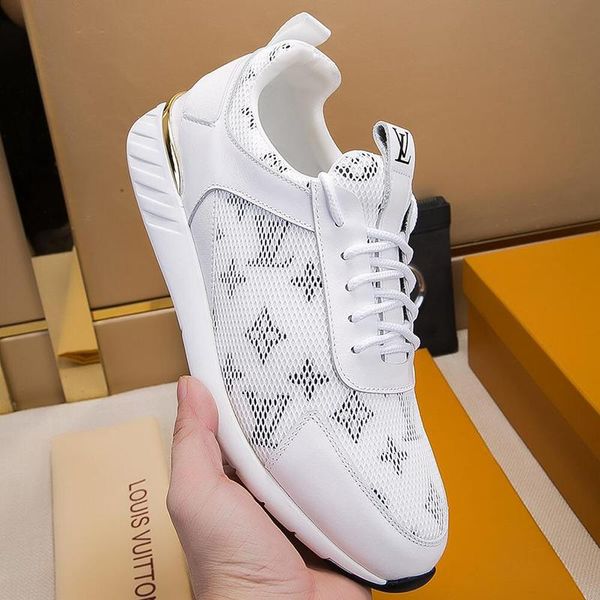 men shoes fashion sports footwears athletic chaussures pour hommes luxury lace -up breathable men shoes sneakers with box vintag, Black
men shoes fashion sports footwears athletic chaussures pour hommes luxury lace -up breathable men shoes sneakers with box vintag, Black