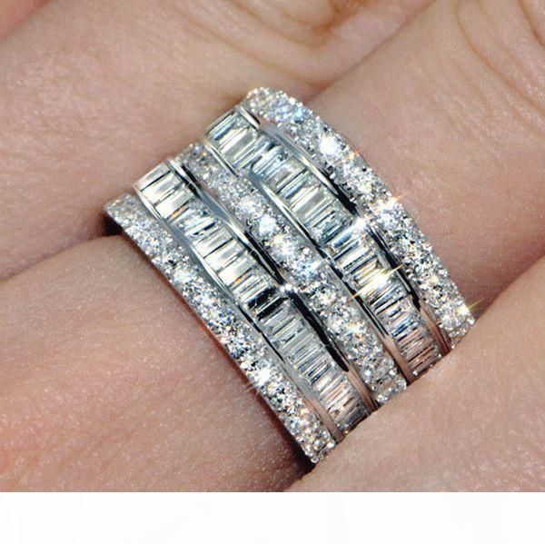 fashionable full diamond cz ring 925 sterling silver lady finger proposal ring engagement jewelry gift kyra0491, Slivery;golden
fashionable full diamond cz ring 925 sterling silver lady finger proposal ring engagement jewelry gift kyra0491, Slivery;golden