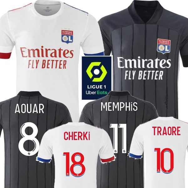 2021 olympique lyonnais lyon memphis fekir white black mens soccer jerseys traore ol lyon aouar maillot de foot football shirt uniform 20 21, Black;yellow
2021 olympique lyonnais lyon memphis fekir white black mens soccer jerseys traore ol lyon aouar maillot de foot football shirt uniform 20 21, Black;yellow
