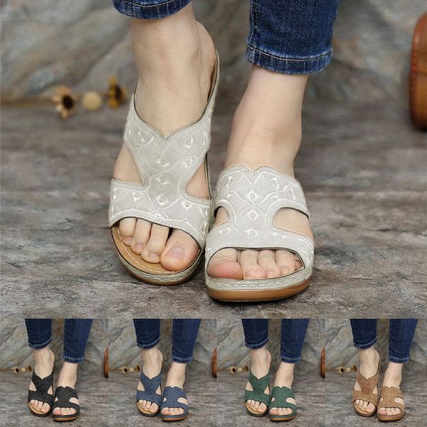 women's summer fashion hollow flower embroidery sandals high heel platform sandals casual beach non-slip open-toe shoes basic pu, Black
women's summer fashion hollow flower embroidery sandals high heel platform sandals casual beach non-slip open-toe shoes basic pu, Black