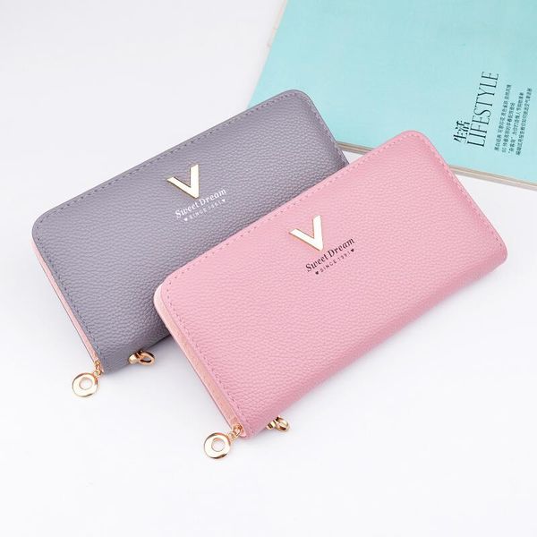 european and american wallets ladies handbags long zipper wallets new lychee pattern ladies paper money clip factory direct sales 31
european and american wallets ladies handbags long zipper wallets new lychee pattern ladies paper money clip factory direct sales 31