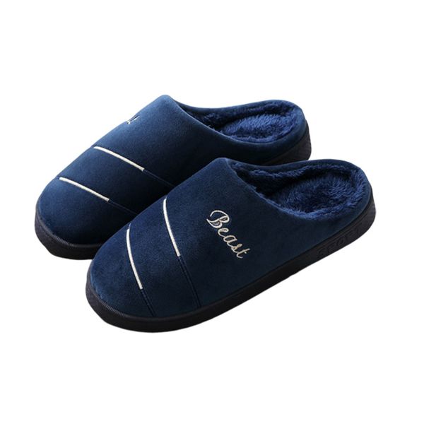 2020 new men's winter warm plush cotton slippers non-slip thick warm home cotton slippers soft bottom shoes shoes, Black
2020 new men's winter warm plush cotton slippers non-slip thick warm home cotton slippers soft bottom shoes shoes, Black