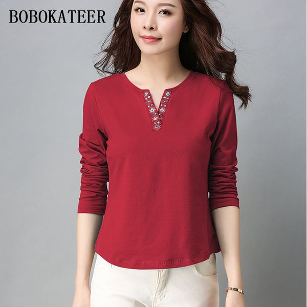 bobokateer long sleeve women cotton t shirt women t shirt casual tee femme summer plus size camisetas mujer 2020, White
bobokateer long sleeve women cotton t shirt women t shirt casual tee femme summer plus size camisetas mujer 2020, White