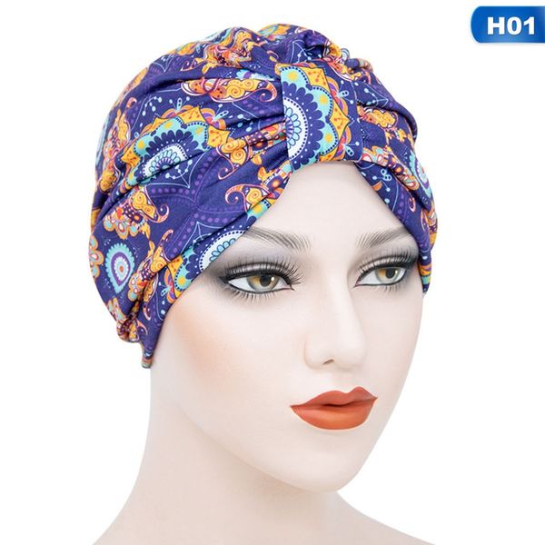 india cap islamic hat muslim turban print women cotton breathe hat women hijabs turban elastic cloth head cap scarf, Blue;gray
india cap islamic hat muslim turban print women cotton breathe hat women hijabs turban elastic cloth head cap scarf, Blue;gray