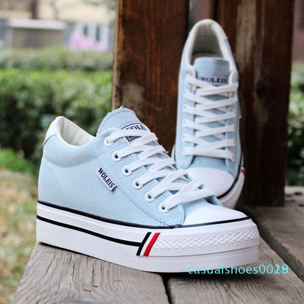1excargo women platform sneakers woman wedge casual shoes breathable trainers female sneakers woman mesh shoes white c18, Black
1excargo women platform sneakers woman wedge casual shoes breathable trainers female sneakers woman mesh shoes white c18, Black