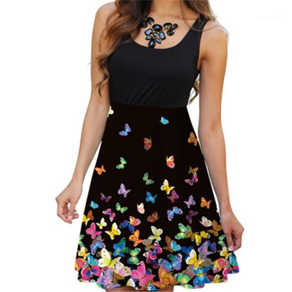 loose clothing sleeveless round neck women dress summer fashion digital printing ladies holidays dress designer women casual, Black;gray
loose clothing sleeveless round neck women dress summer fashion digital printing ladies holidays dress designer women casual, Black;gray