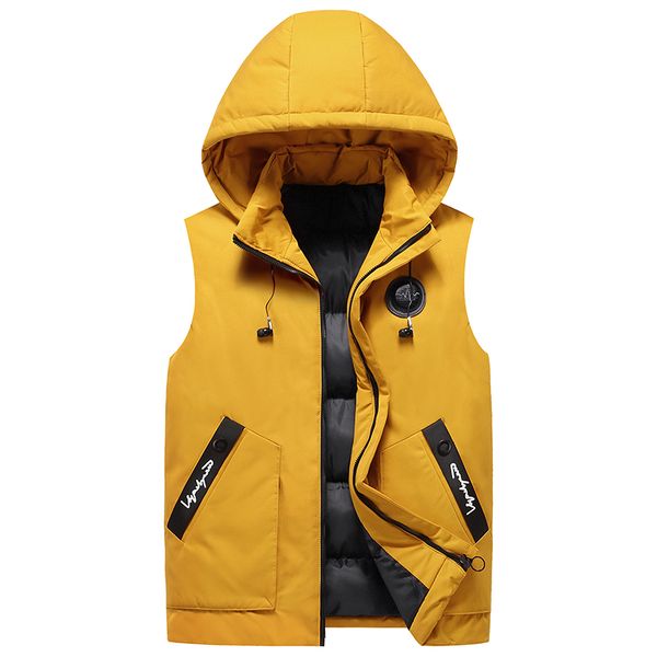 vest men new stylish autumn winter quality hood jacket male casual sleeveless coats gentlemen waistcoat size m-5xl, Black;white
vest men new stylish autumn winter quality hood jacket male casual sleeveless coats gentlemen waistcoat size m-5xl, Black;white